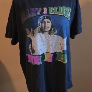 Black Graphic Tee with Colorful Design